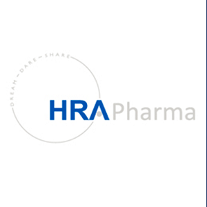 HRA Pharma（エイチアールエー・ファーマ）社ロゴ